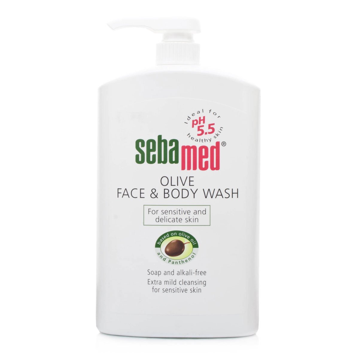 Sebamed Olive face and Body Wash - 400ml — تصویر 1
