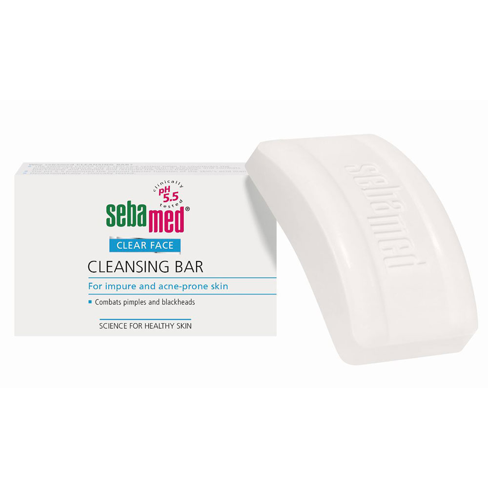 Sebamed Clear Face Cleansing Bar 100g — تصویر 1