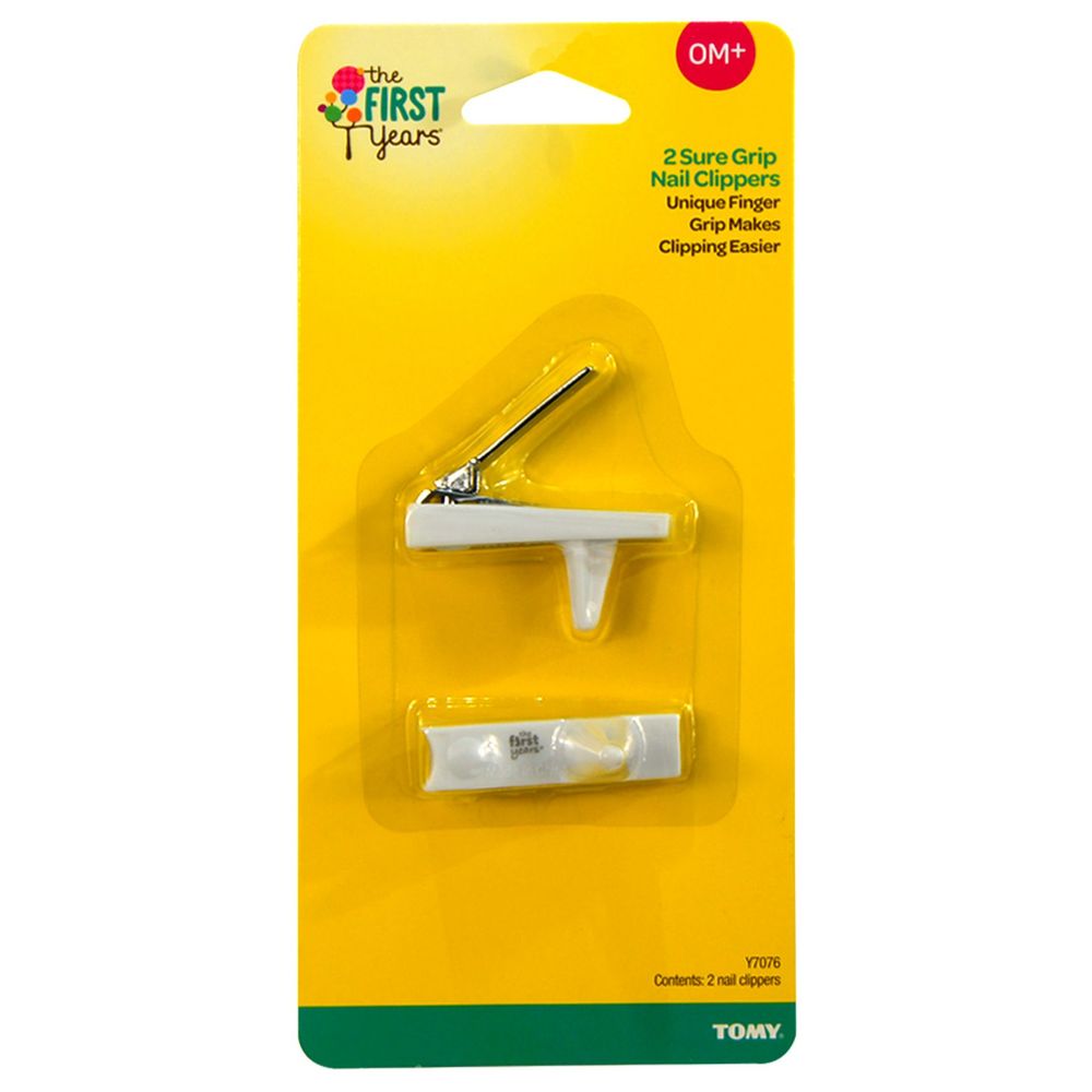 The First Years - Sure Grip Nail Clippers - Pack of 2 — تصویر 2