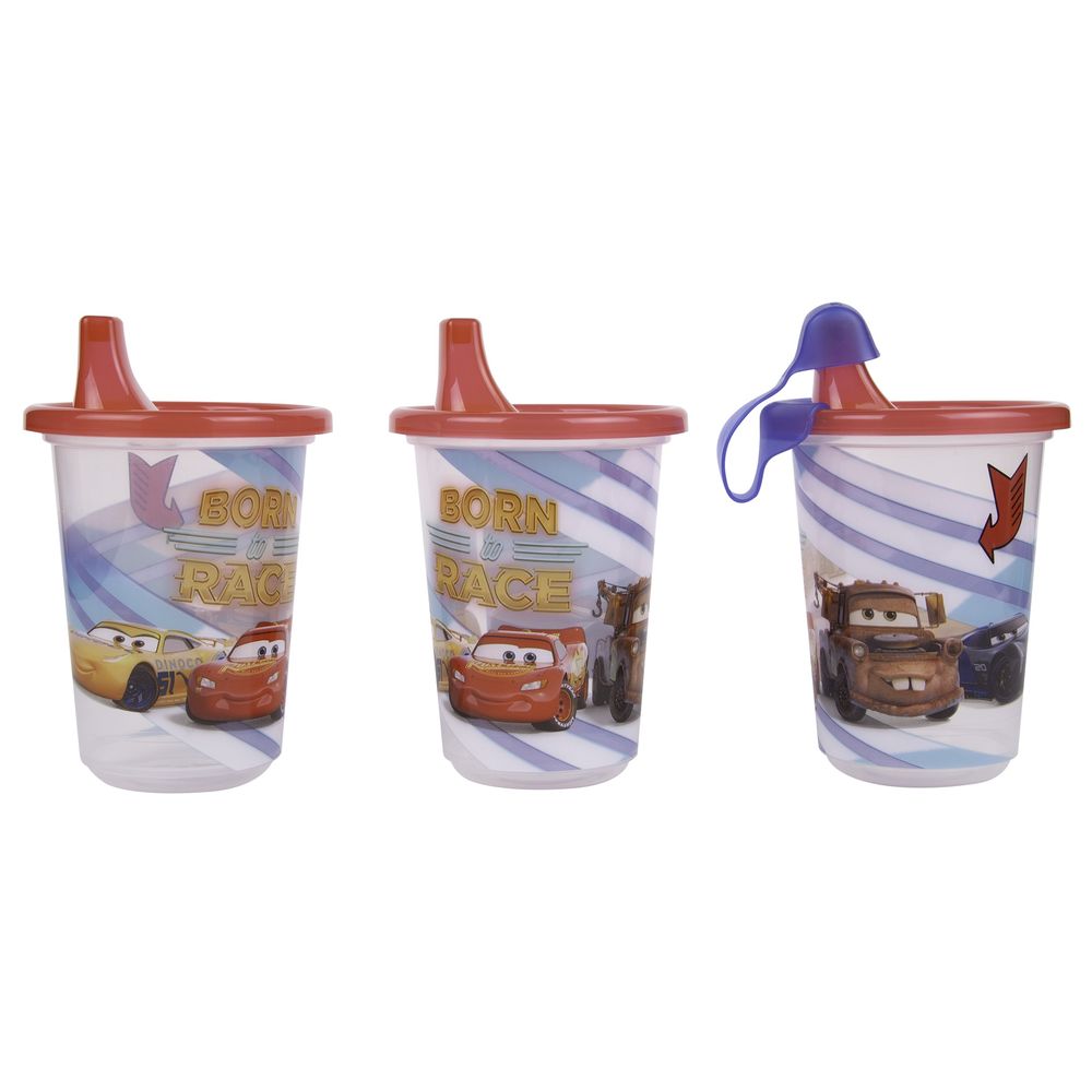 The First Years - Cars Take & Toss 10oz Sippy Cup - Pack of 3 — تصویر 1