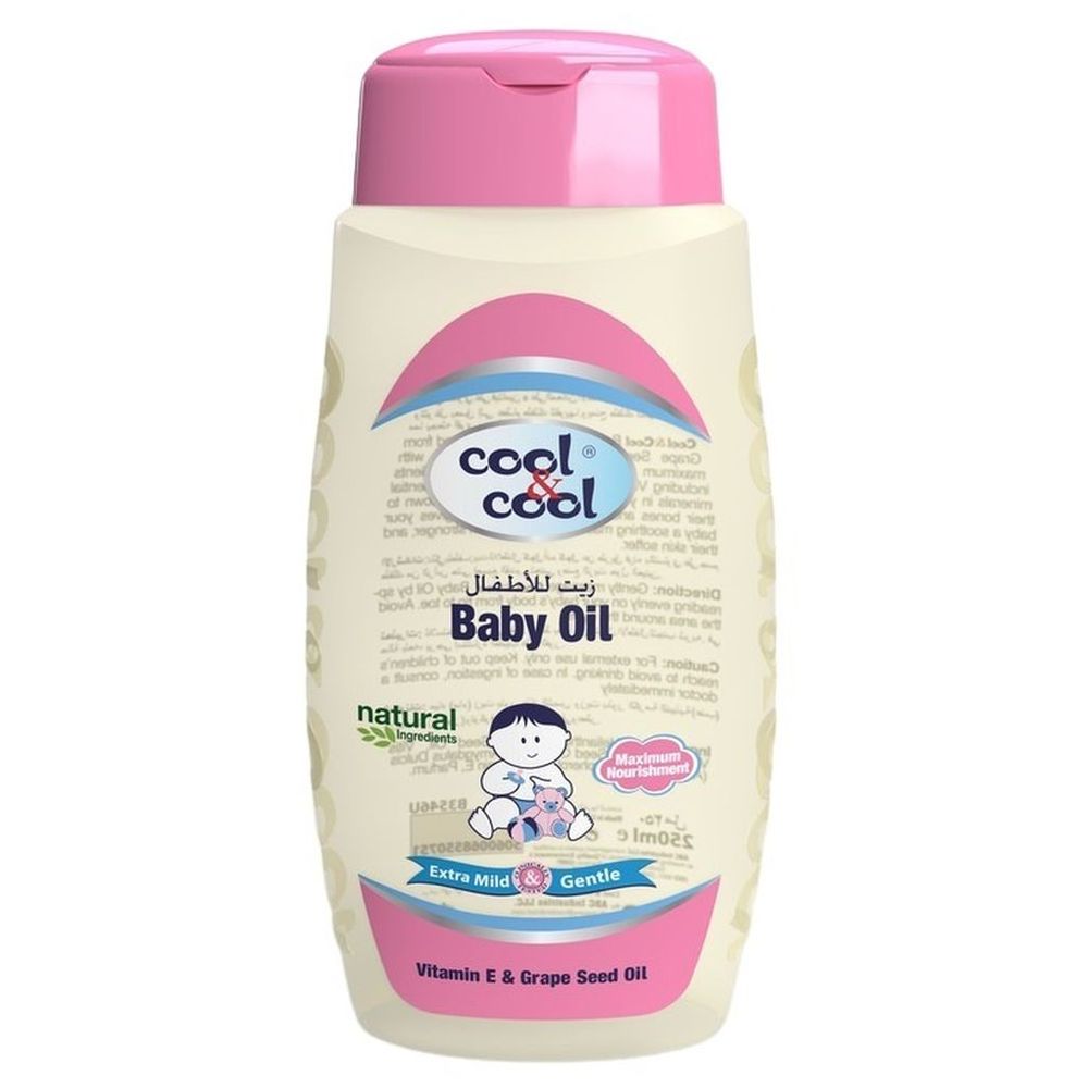 Cool & Cool Baby Oil, 250ml — تصویر 1