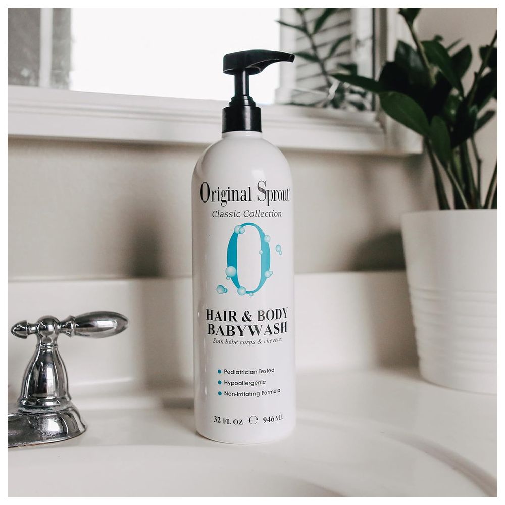 Original Sprout - Hair & Body Baby Wash 32oz — تصویر 3