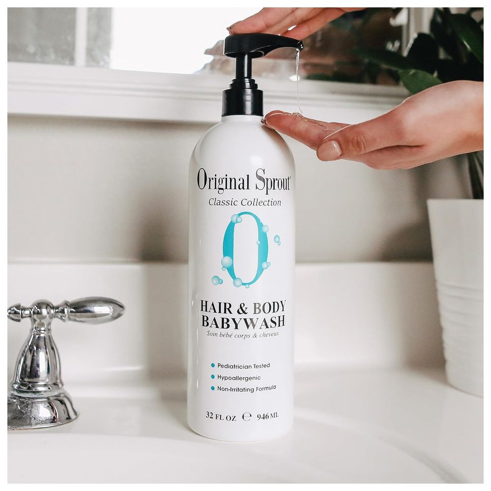 Original Sprout - Hair & Body Baby Wash 32oz — تصویر 2