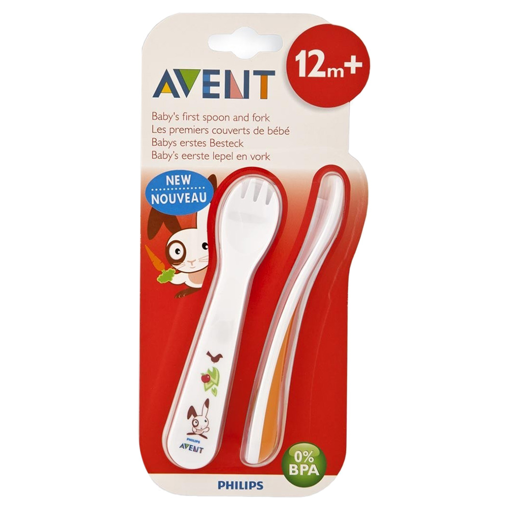 Philips Avent Fork And Spoon 12M+ — تصویر 4