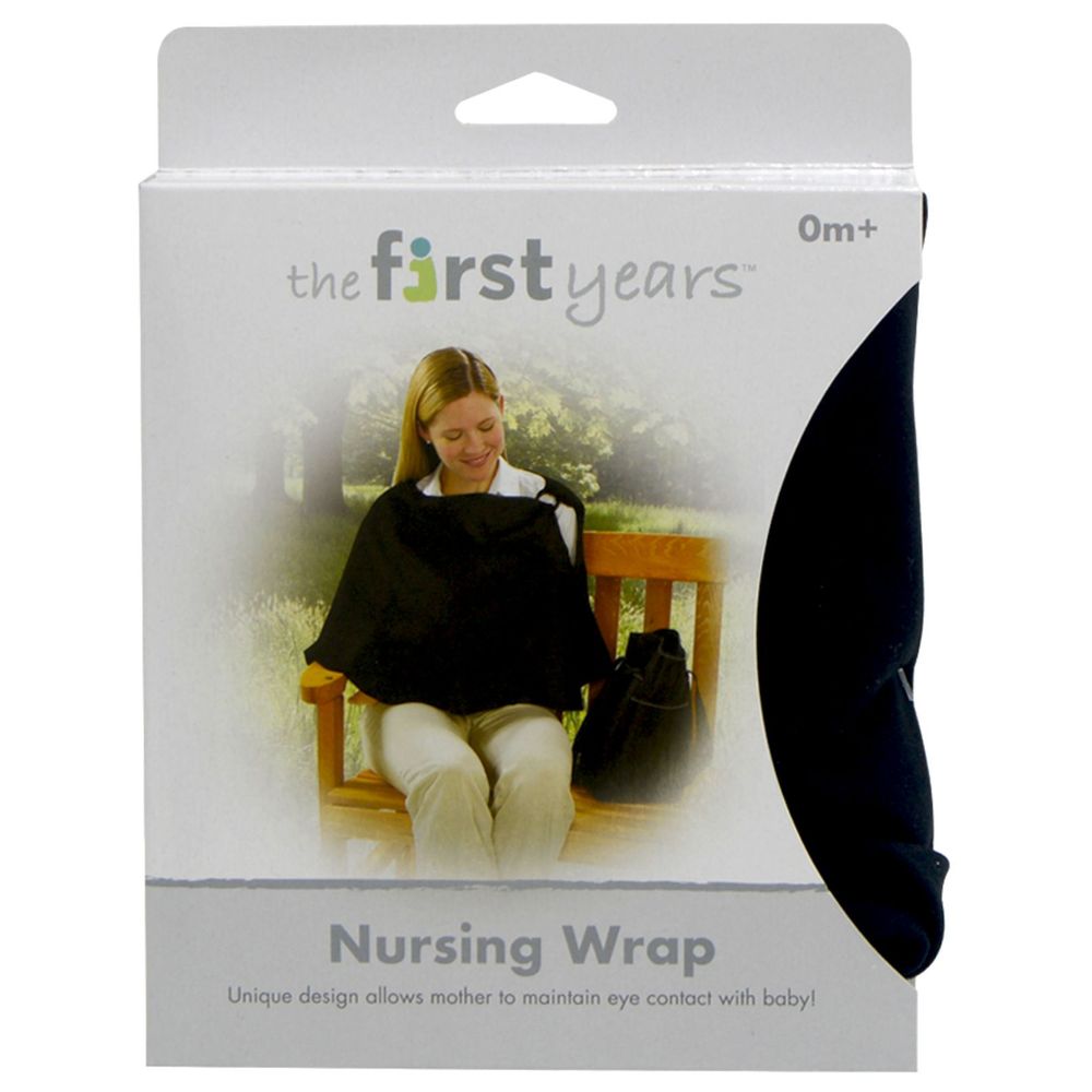 The First Years - Nursing Privacy Wrap - Black — تصویر 3