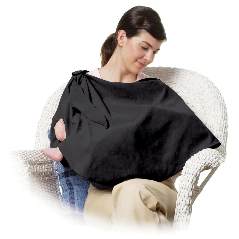 The First Years - Nursing Privacy Wrap - Black — تصویر 4