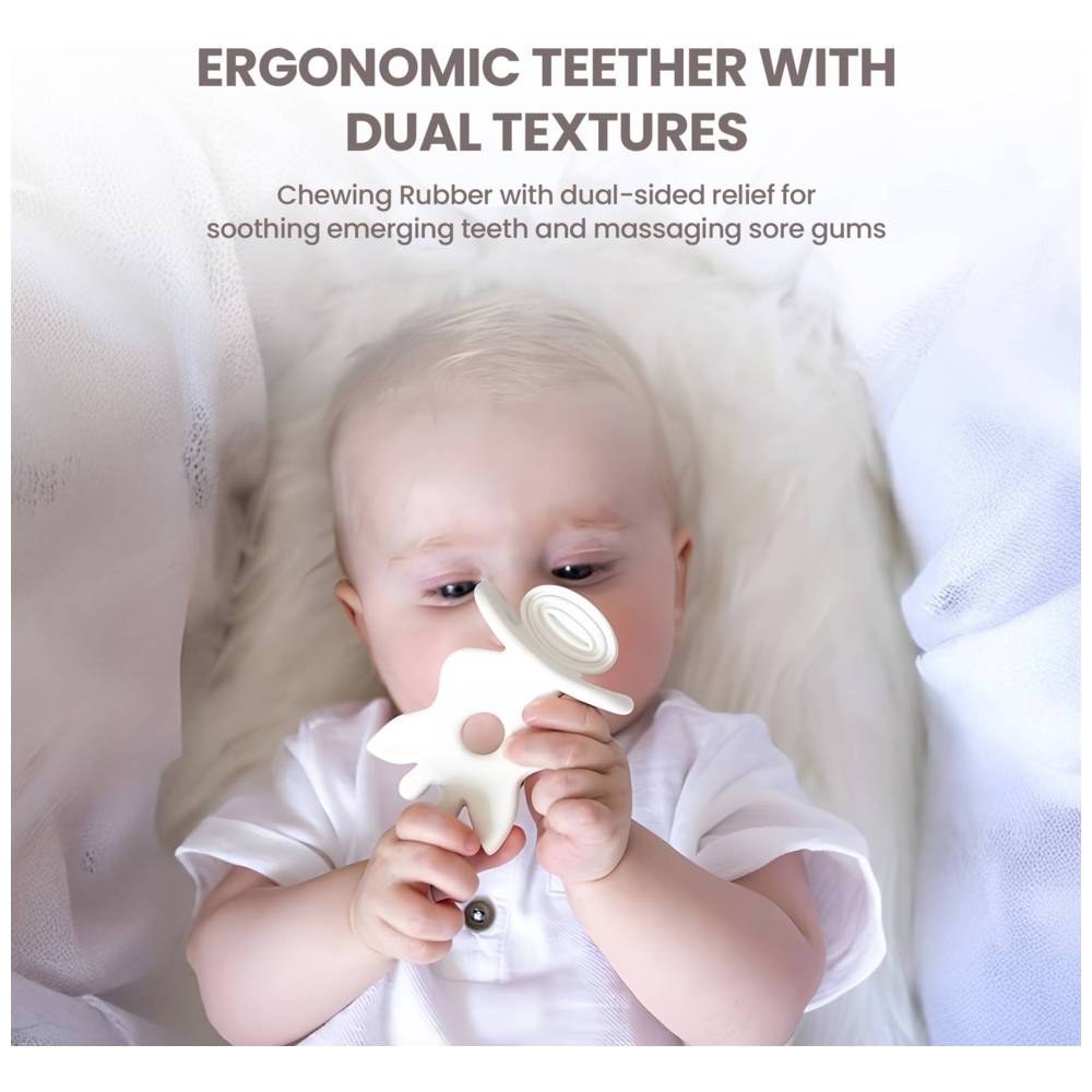 Vulli So Pure Sophie the Giraffe + Natural Teether Set — تصویر 5