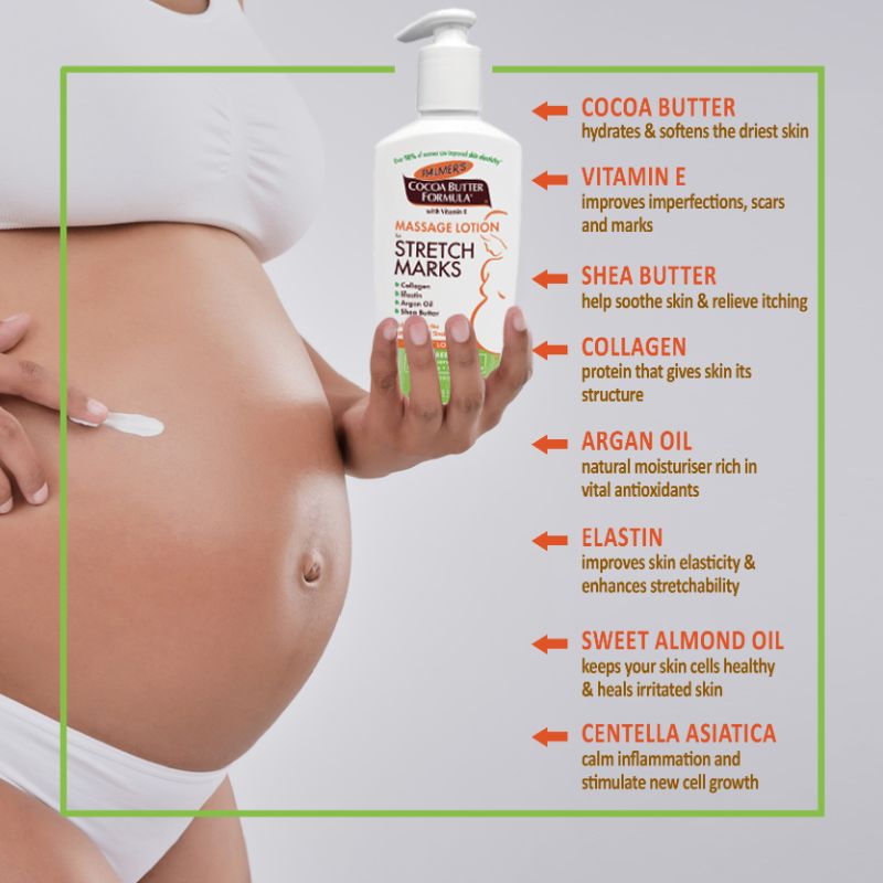 Palmer's Stretch Mark Massage Lotion 250 ml — تصویر 3