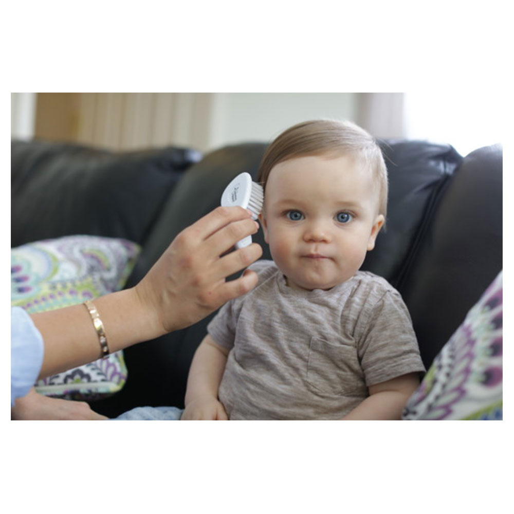 Tommee Tippee Essentials Baby Brush and Comb - White — تصویر 6