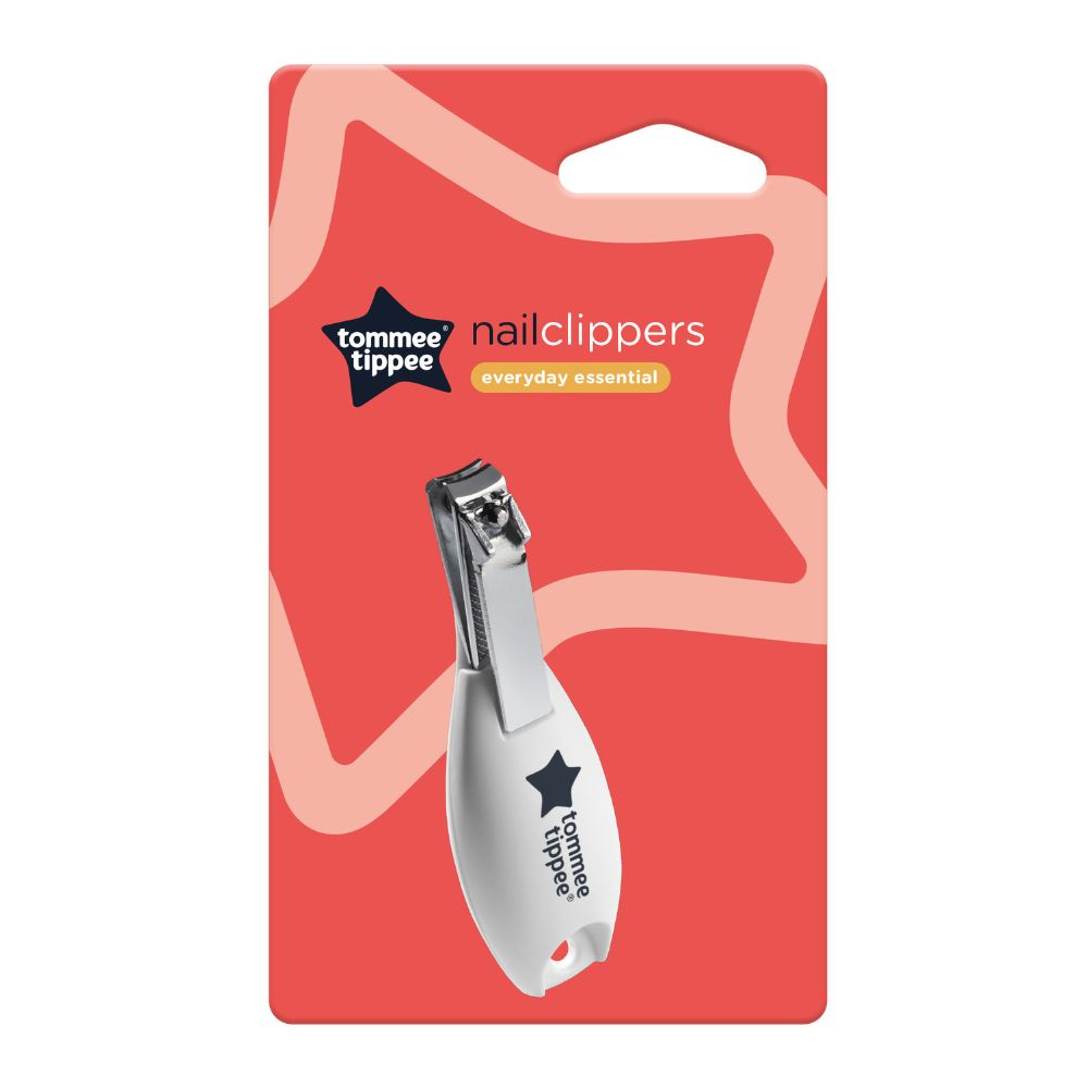 Tommee Tippee Essentials Baby Nail Clippers, Pack of 1-White — تصویر 3