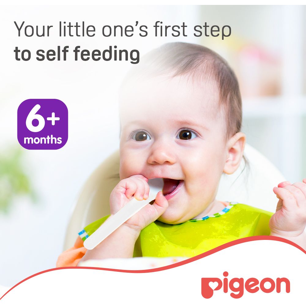 Pigeon - Baby's First Spoon & Fork Set — تصویر 2
