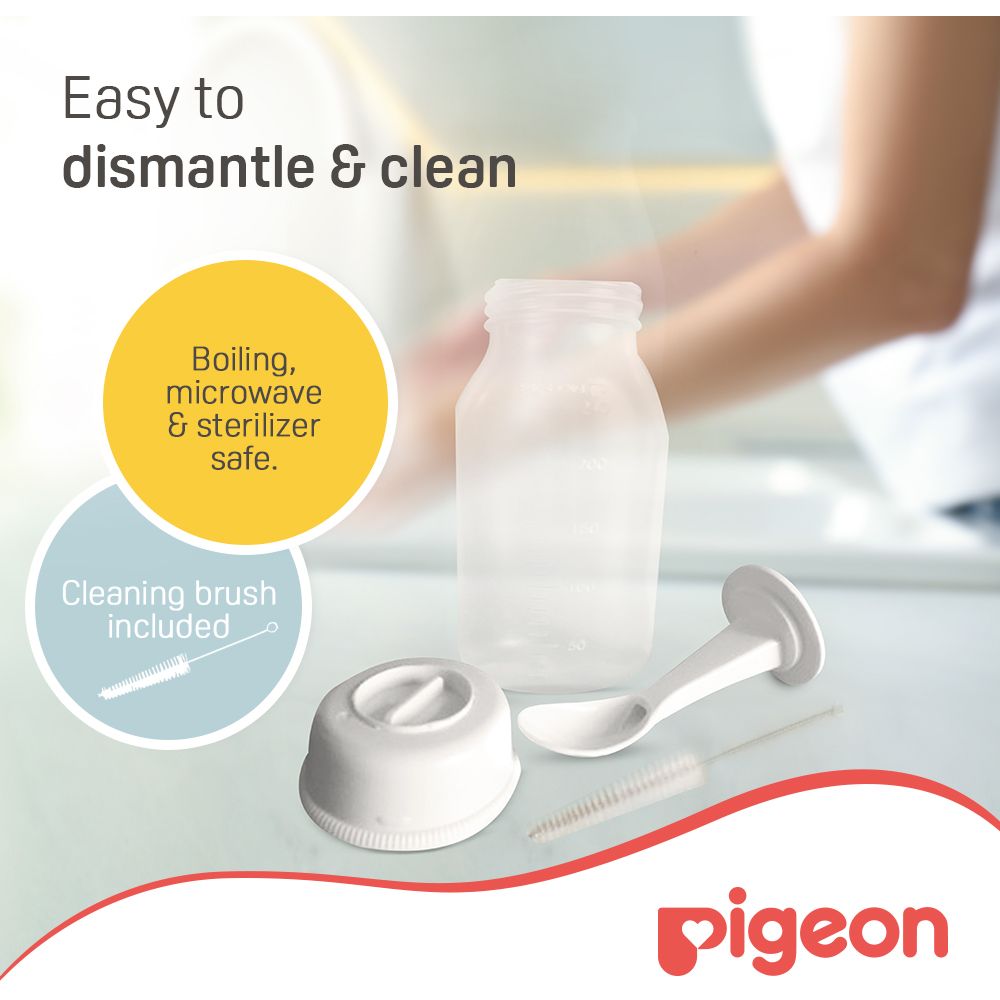 Pigeon - Weaning Bottle With Spoon 120ml — تصویر 8