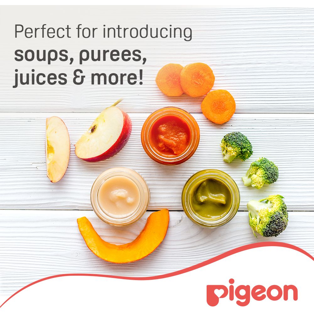 Pigeon - Weaning Bottle With Spoon 240ml — تصویر 6