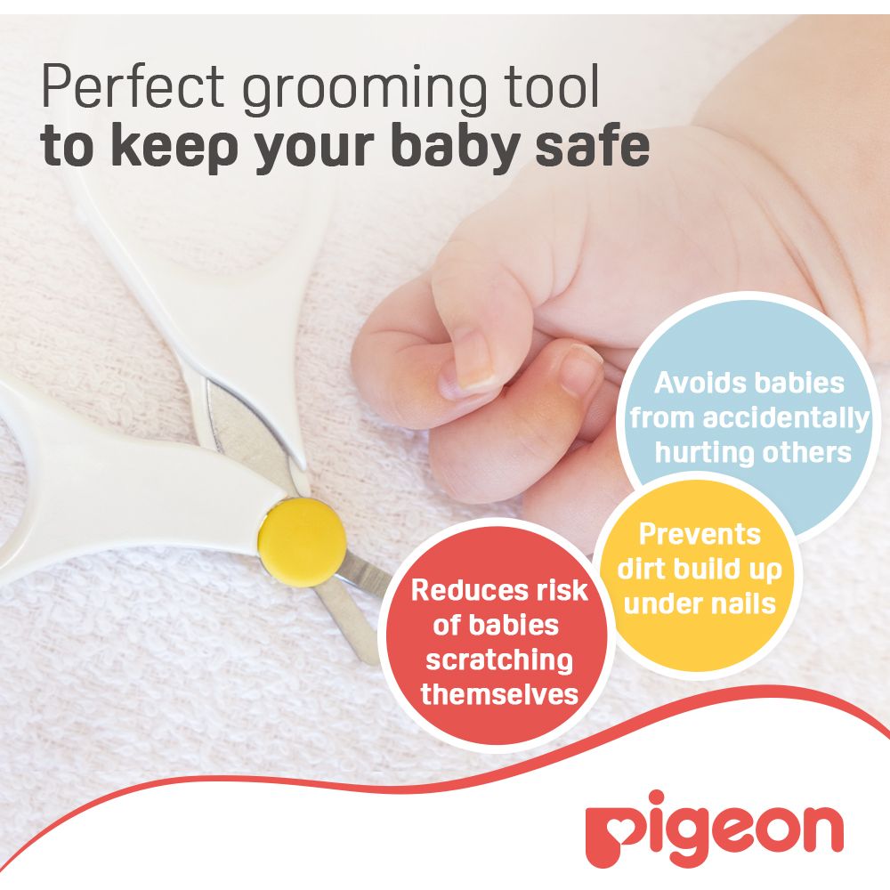 Pigeon - Safety Nail Scissors For Tiny Nails — تصویر 4