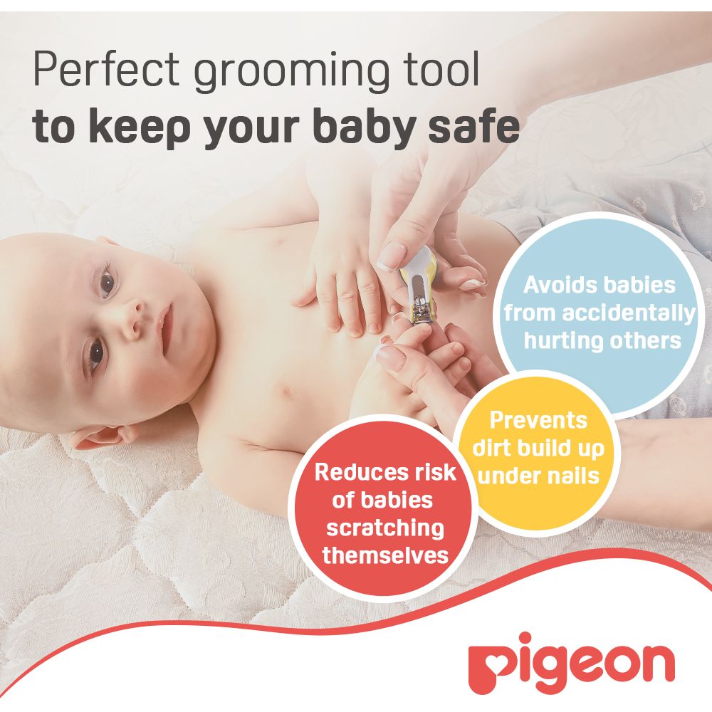 Pigeon - Safety Baby Nail Clippers — تصویر 4