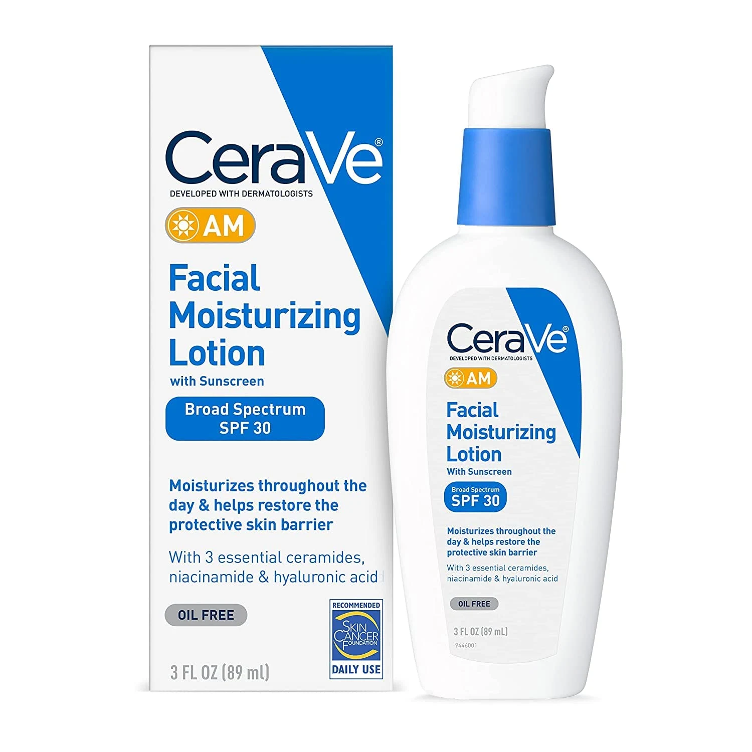 سيرافي لوشن مرطب للوجه SPF 30 — تصویر 1