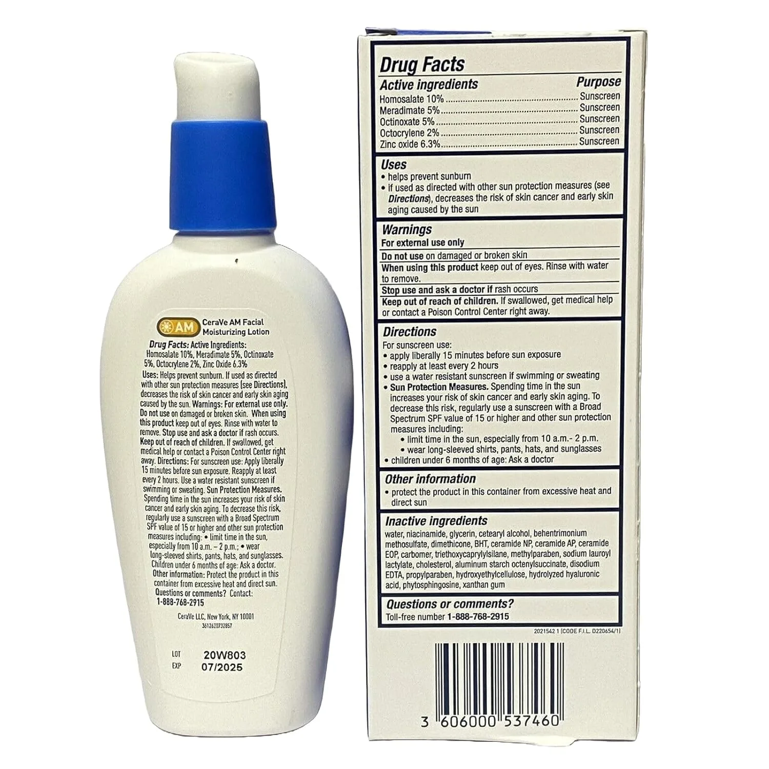 سيرافي لوشن مرطب للوجه SPF 30 — تصویر 2
